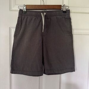 Old Navy Boys Charcoal Flat Front Shorts Size Large 10/12